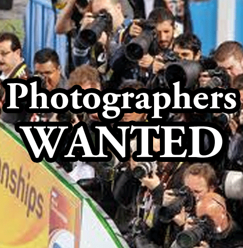 Photographers Wanted